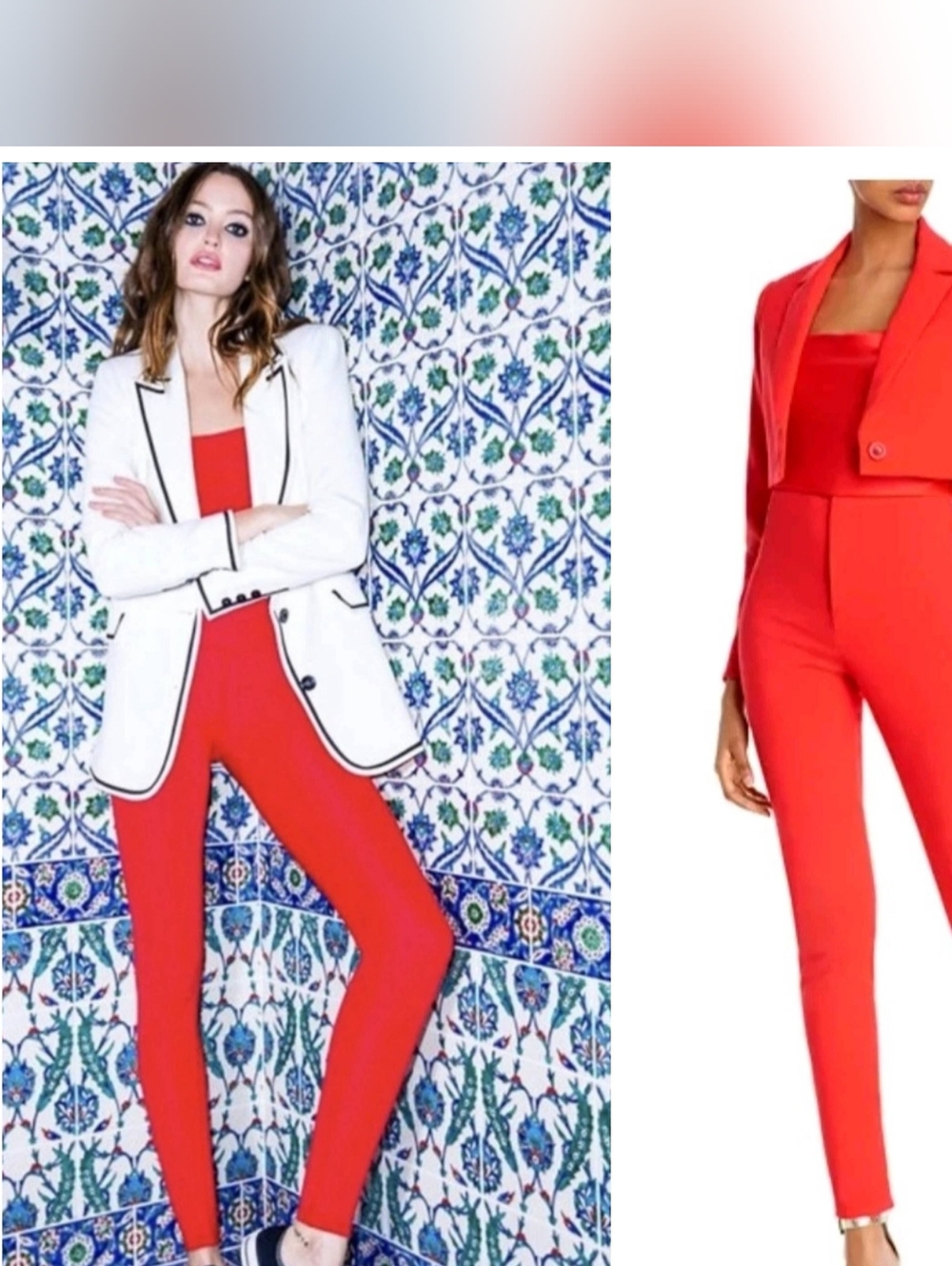 Alice + Oliva Lorinda Slim-Fit High-Waist Cropped Pant Size 4 - Picture 2 of 16